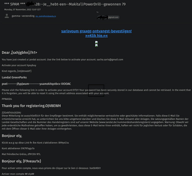 Email Scam Email Scam